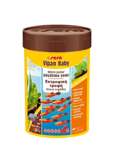 Sera Vipan Baby Nature 100 ML / Yavru Balık Yemi