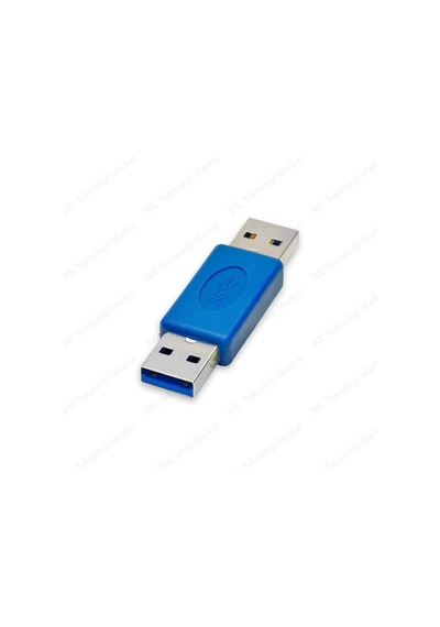 USB 3.0 Erkek - Erkek M/M Cinsiyet Değiştirici Adaptör