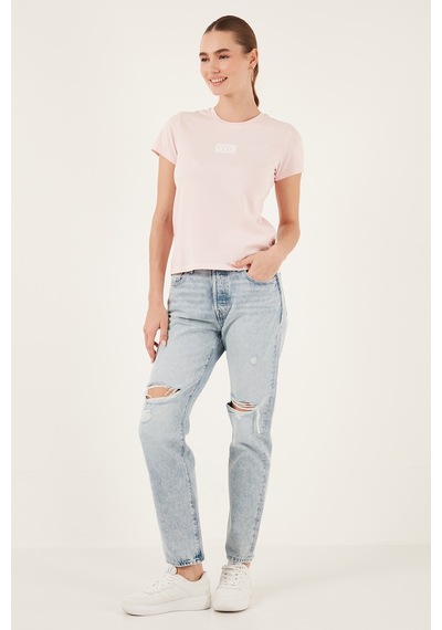 Levi's Bayan Kot Pantolon 12501-0500 Açık Mavi Açık Mavi
