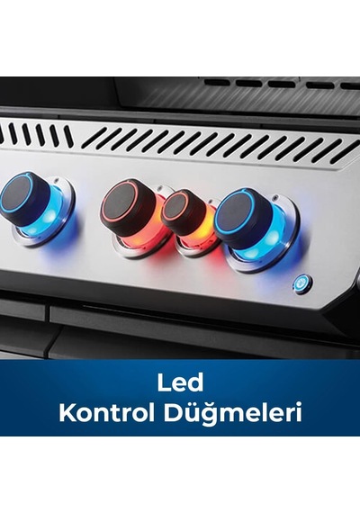 Napoleon Prestige 500 Connected Rsib Gazlı Mangal Gri