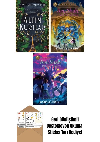 Altın Kurtlar + Aru Shah Ve Altın Şehir + Aru Shah Ve Dilek Ağacı
