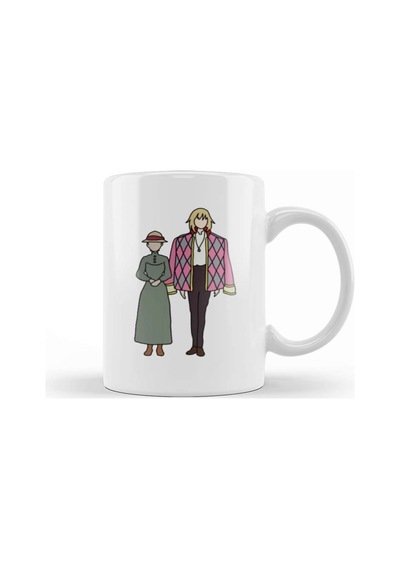 Howl's Moving Castle 04 Kupa Bardak Porselen Karışık