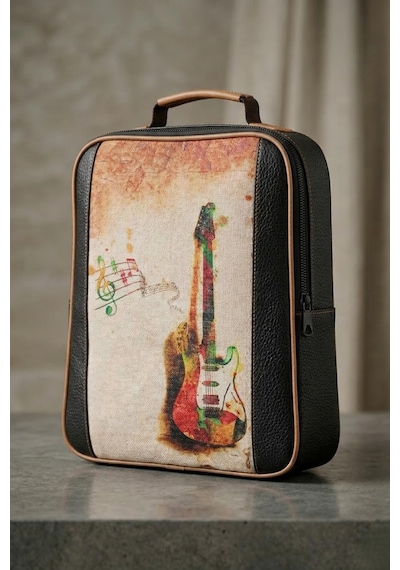 Rovebella Terra Marine Guitar Siyah Sırt Çantası