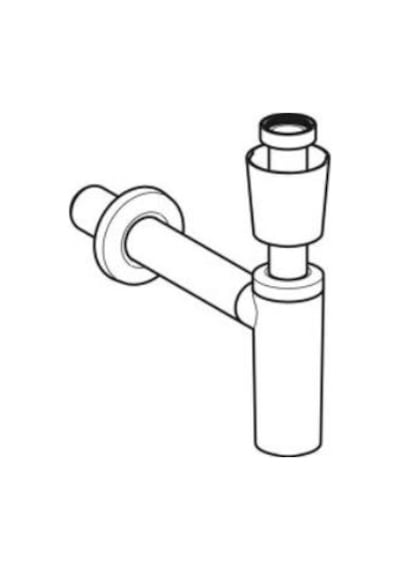 Geberit 151.034.11.1 Lavabo Sifonu L Tipi Beyaz