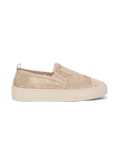 Elit Fls009-02t Kadın Casual Ayakkabı Ten Ten Deri