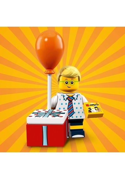 LEGO Minifigures 71021 Series 18: 16.Birthday Party Boy