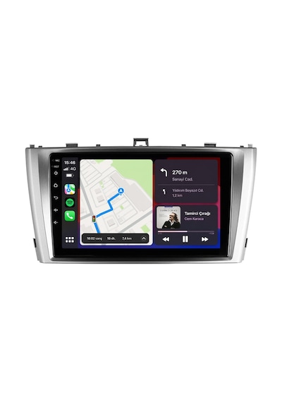 Toyota Avensis Android Multimedya 2009-2014 Carplay Android Auto Navigasyon Kameralı 4gb Ram 32gb 9"
