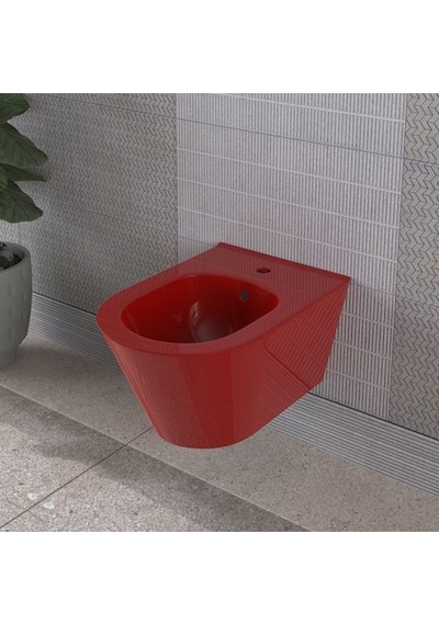 Lucco 53 CM Rim Art Asma Bide Kırmızı