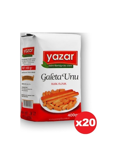 Yazar Galeta Unu 20 x 400 G