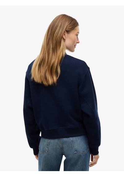 Tommy Hilfiger Scrıpt Regular C-nk Swt Kadın Mavi Sweatshirt - Ww0ww51598