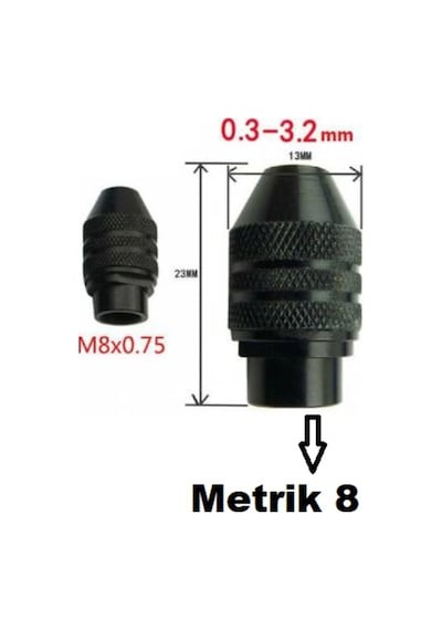 Mini Kalıpçı Grinder Gravür Makinası Için Otomatik Mandren Başlık