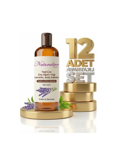 Naturalive Yağlı Saçlar İçin Şampuan 12x500 Ml