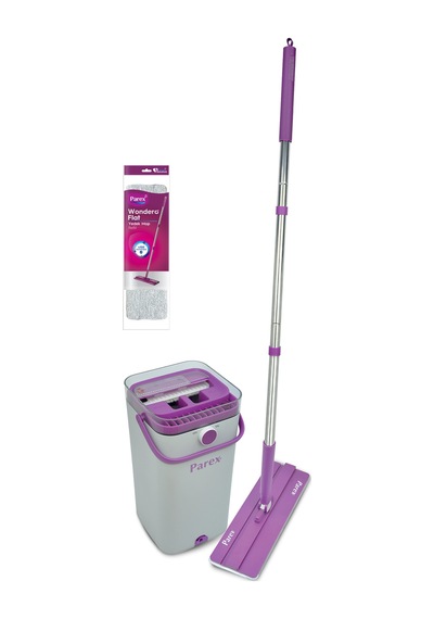 Wondero Flat Temizlik Seti + Yedek Mop Avantaj Paketi
