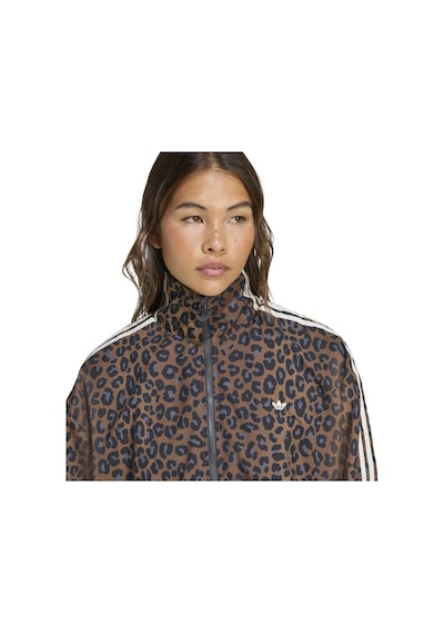 Multco Adidas Kadın Günlük Leopard Firebird Geniş Eşofman Üstü Jw7301 Çok Renkli