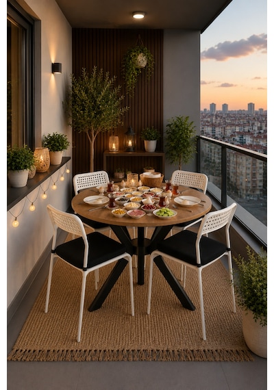 Çam 4 Kişilik Minderli Balkon Takımı, Balkon Masası, Balkon Sandalyesi, Yuvarlak Masa, Yemek Masası, Mutfak Masa Sandalye Takımı, 4 Sandalye 1 Masa Çam/siyah-beyaz Çam 4 Kişilik Minderli Balkon Takımı, Balkon Masası, Balkon Sandalyesi, Yuvarlak Masa, Yemek Masası, Mutfak Masa Sandalye Takımı, 4 Sandalye 1 Masa Çam/siyah-beyaz