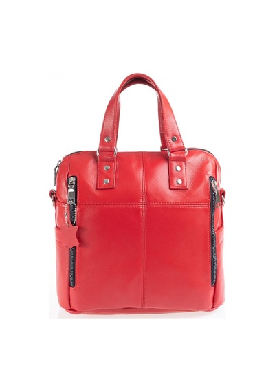 Derinss Leather Derinss Dkb0049 Hakiki Deri Kırmızı Kadın El Ve Omuz Çantası 001