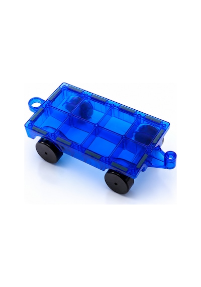 Magblock Manyetik Araba Takımı / 2 Set Araba / Çocuklar Için Eğitici Oyuncak - Tüm Markalarla Uyumlu.