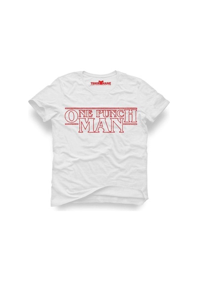 Tshirthane One Punch Man Stranger Tişört Erkek Tshirt