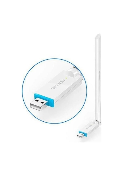Tenda U2 Ax300 High Gain Wifi6 Usb Adaptör