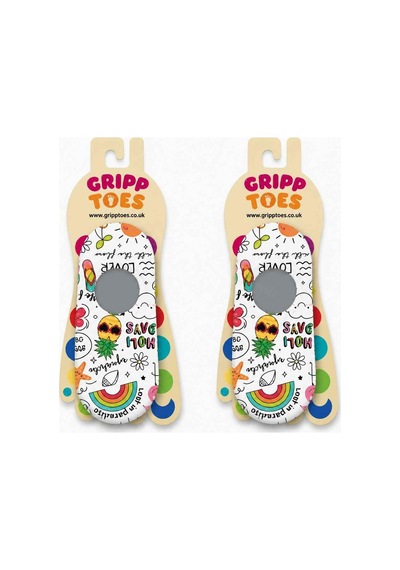Gripptoes Kaymaz Damla Tabanlı Deniz&havuz Çorabı F2 Çok Renkli