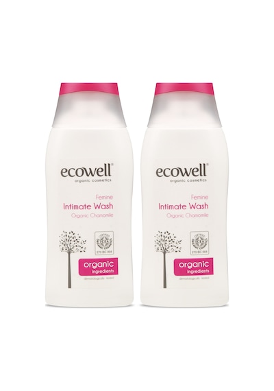 Ecowell Organik Intim Temizleyici 200 ML x 2'li Set
