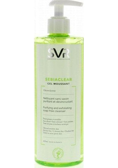 Svr Sebiaclear Gel Moussant Yağlı Ve Hassas Ciltler İçin Temizleyici Jel 400ml