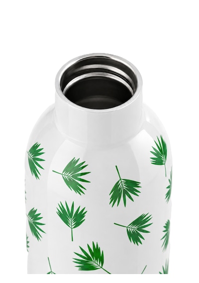 Mamawata Palm Paslanmaz Çelik Termos Matara 470 Ml Sızdırmaz Yalıtımlı Suluk Beyaz