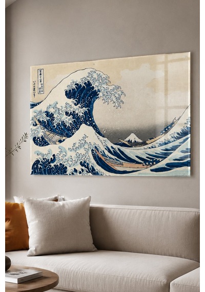 Hokusai The Great Wave Off Kanagawa Cam Tablo