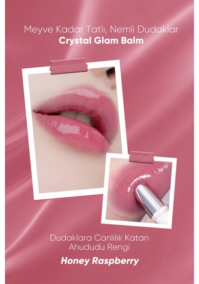 Clio Crystal Glam Balm 05 Honey Raspberry