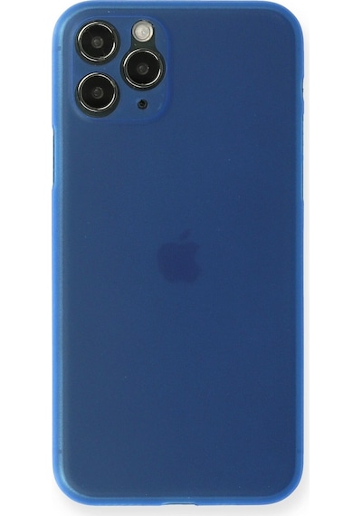 Cosmotex Newface Apple iPhone Uyumlu  11 Pro Kılıf Pp Ultra İnce Kapak - Mavi