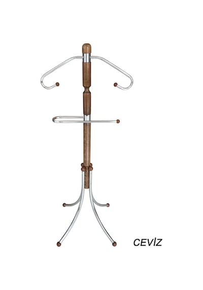 Tolunay Dilsiz Uşak Ceketlik - Kromajlı Model Ceviz Beyaz - Ceviz