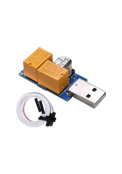 Usb Watchdog Kartı Çift Röle KatılıMSI Uyumluz Otomatik Yeniden Başlatma Mavi Ekran Kilitl 24h Bilgisayar Yedek Parça Dğ. 41273958