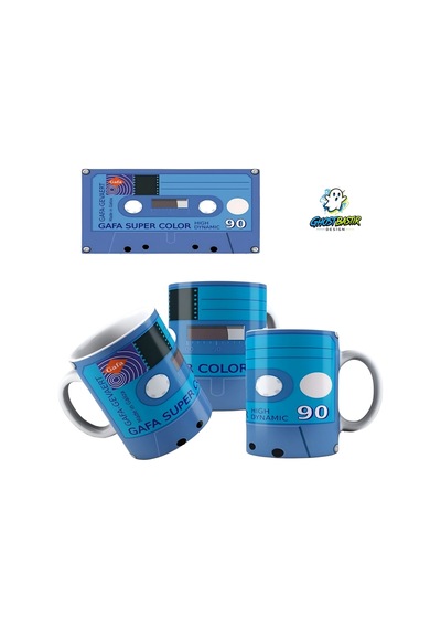 Kaset Kupa Bardak Tek Adet K0277 Çok Renkli