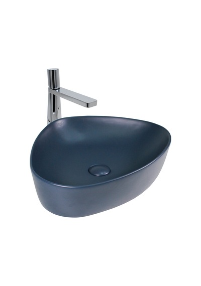 Paluci Doğa Multi Matt Dark Blue Çanak Lavabo Sırlı