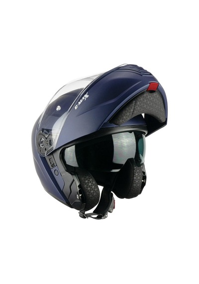 Cgm 569a C-max Mono Çene Açılır Kask Mavi-l
