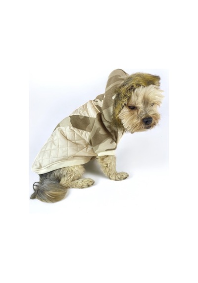 Kamuflaj Comfy Köpek Montu, Köpek Ceketi, Köpek Dış Giyim