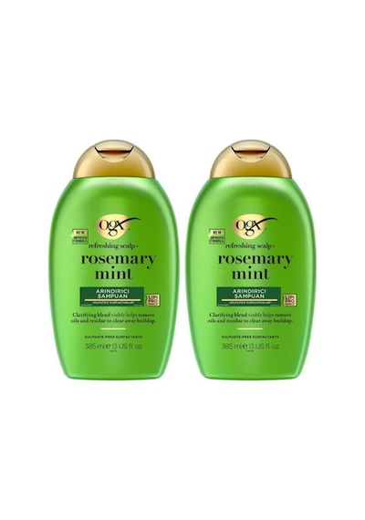 OGX Biberiye & Nane Arındırıcı Sülfatsız Şampuan 385 ml x2