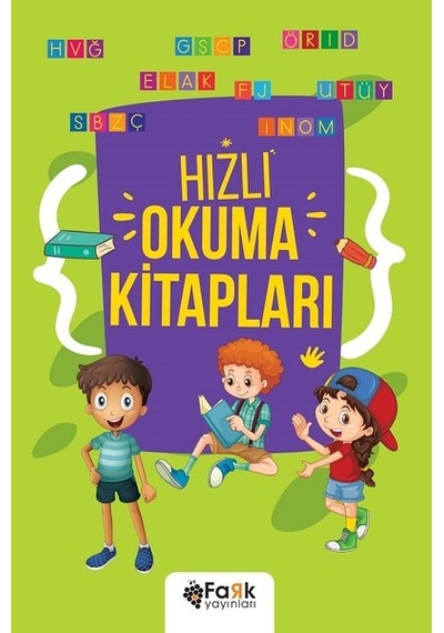 Hızlı Okuma Kitapları Serisi-8 Kitap Takım - Veysel Yıldız - Fark Yayınları