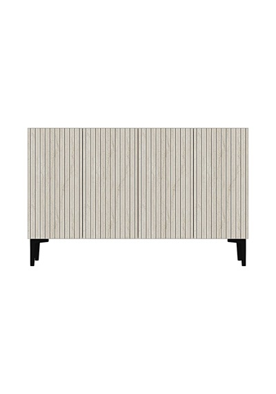 Ka1214bt Zeynep Konsol Ve Tv Sehpası Beyaz-traverten 120cm