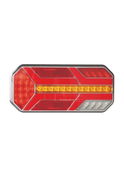 Wolfram 10v-30v Stop Lambası Neon Ledli-kayar Sinyalli 7 Fonksiyonlu 235 110 47 Mm E9 Sol