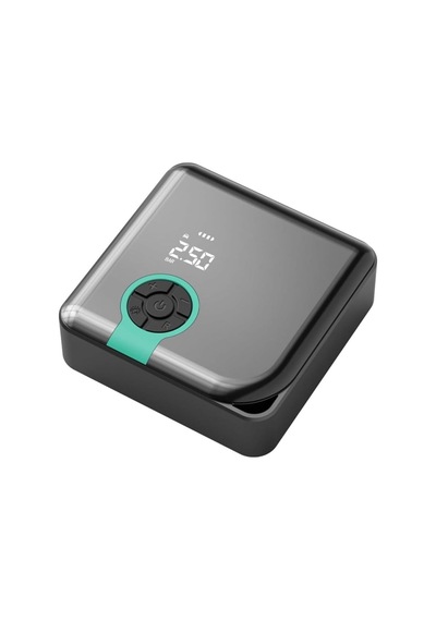 Hava Pompası Taşınabilir Hava Kompresörü Dijital Lastik Basınç Göstergeli Powerbank Şarjlı Araba Oto Diğer