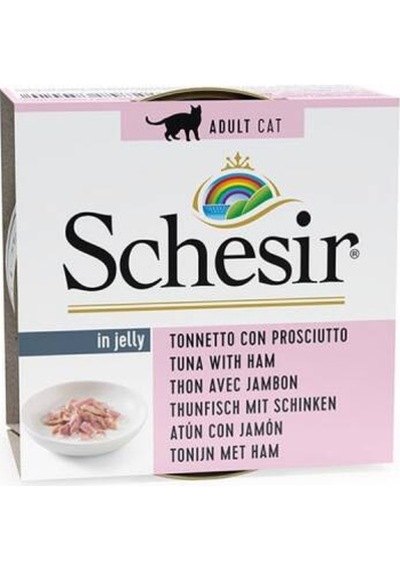 Ton Balıklı Ve Jambonlu Jelly Yetişkin Kedi Konservesi 85 Gr