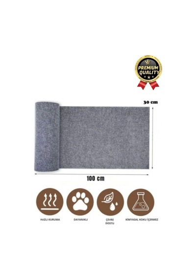 Dayanıklı Kolay Uygulanabilir Yapıştırılabilir Eşya Mobilya Koruyucu Kedi Tırmalama Matı 100 X 30 Cm