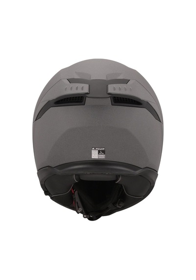Kapalı Kask Ls2 Stream 2 Mat Concrete Orjinal Vizörlü Xl Mat Gri