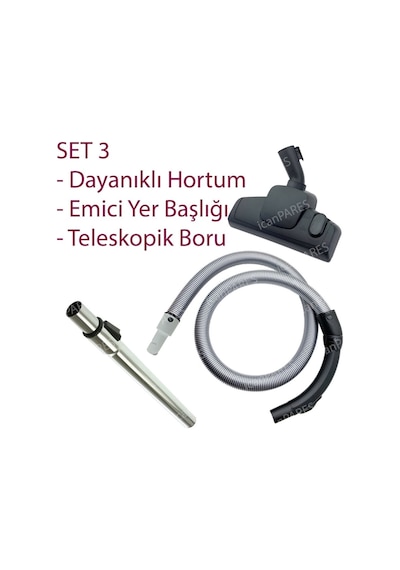 Simtel Süper Süpürge Hortumu Başlığı Fırçası Borusu