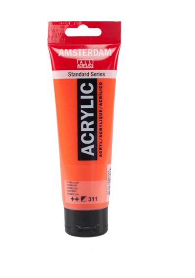 Akrılık Boya Amsterdam Vermılıon 120Ml. 311