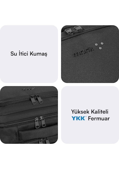 Mack Mce-1212 16 Offıce Pro-3 Eco Notebook Sırt Çantası Siyah