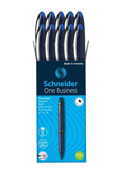 Schneider One Business 0.6 İmza Kalemi 10 Lu Mavi