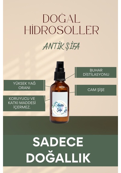 Biberiye Suyu Ve Papatya Suyu Seti -gerginlik Hidrosolü Seti 2x100ml