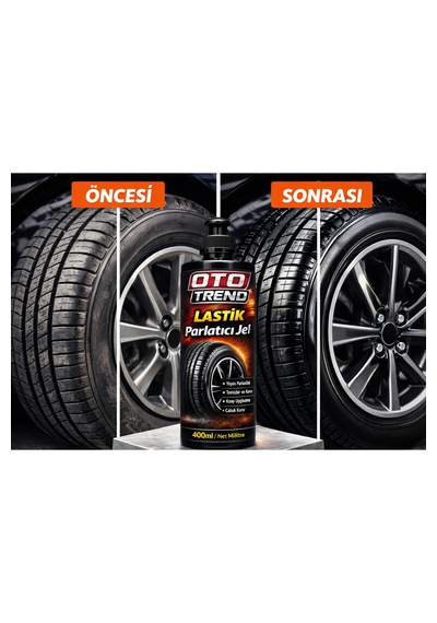 Oto Trend 7''li Oto Bakım Seti Lastik Parlatıcı, Jant Temizleyici, Oto Şampuanı, Torpido Parlatıcı 0